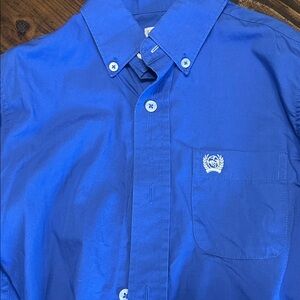 Cinch Blue Casual Shirt